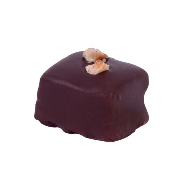 Praliné croquant ganache café grué de cacao